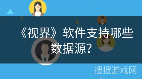 《视界》软件支持哪些数据源？