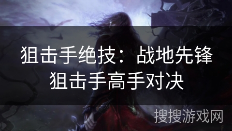 狙击手绝技：战地先锋狙击手高手对决