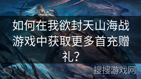 如何在我欲封天山海战游戏中获取更多首充赠礼？