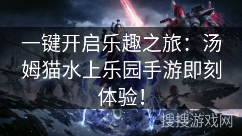 一键开启乐趣之旅：汤姆猫水上乐园手游即刻体验！