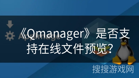 《Qmanager》是否支持在线文件预览？