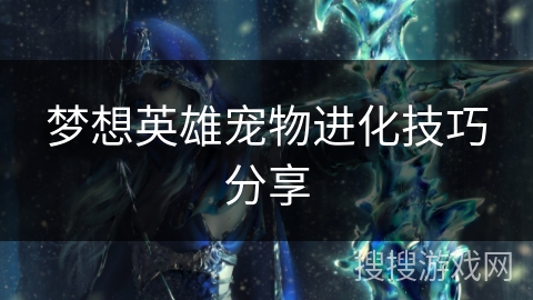 梦想英雄宠物进化技巧分享