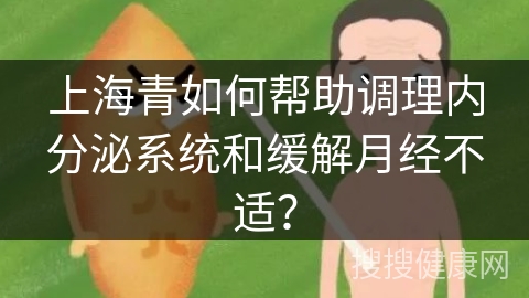 上海青如何帮助调理内分泌系统和缓解月经不适？