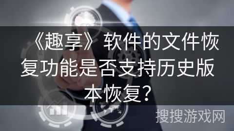 《趣享》软件的文件恢复功能是否支持历史版本恢复? 《趣享》软件的文件恢复功能是否支持历史版本恢复?