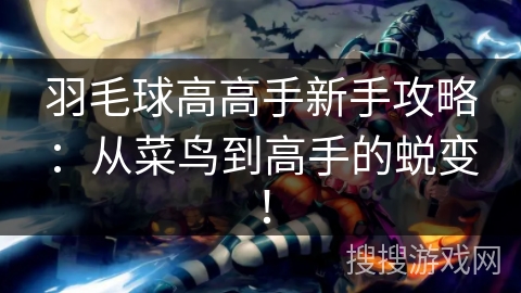 羽毛球高高手新手攻略:从菜鸟到高手的蜕变! 羽毛球高高手新手攻略:从菜鸟到高手的蜕变!