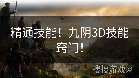 精通技能！九阴3D技能窍门！