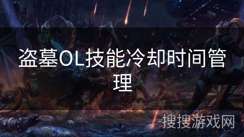 盗墓OL技能冷却时间管理