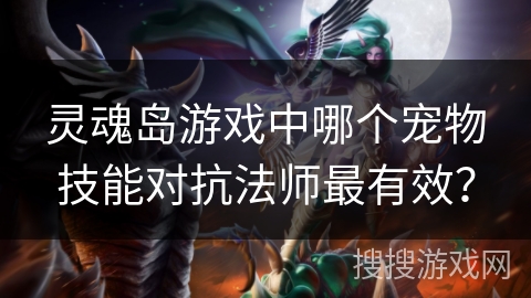 灵魂岛游戏中哪个宠物技能对抗法师最有效? 灵魂岛游戏中哪个宠物技能对抗法师最有效?
