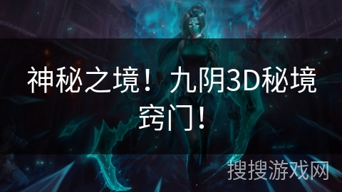 神秘之境！九阴3D秘境窍门！