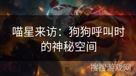 喵星来访：狗狗呼叫时的神秘空间