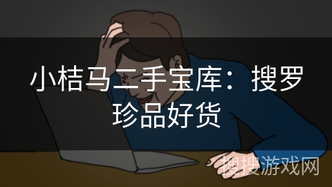 小桔马二手宝库：搜罗珍品好货