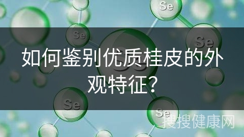 如何鉴别优质桂皮的外观特征？