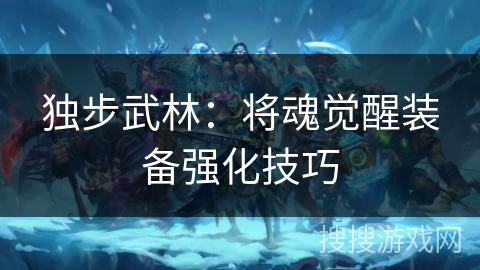 独步武林：将魂觉醒装备强化技巧