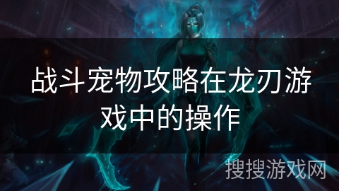 战斗宠物攻略在龙刃游戏中的操作