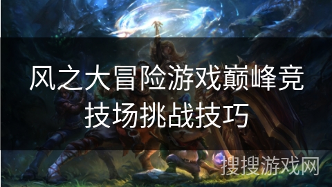 风之大冒险游戏巅峰竞技场挑战技巧