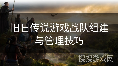 旧日传说游戏战队组建与管理技巧