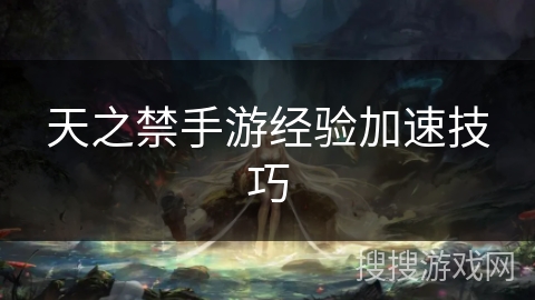 天之禁手游经验加速技巧 天之禁手游经验加速技巧