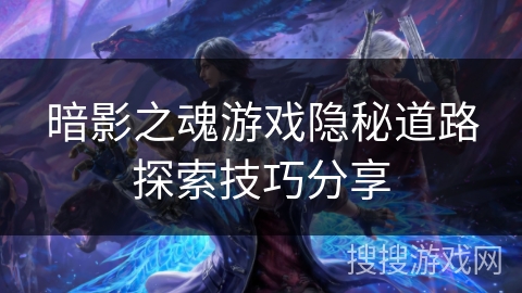 暗影之魂游戏隐秘道路探索技巧分享