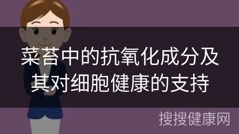 菜苔中的抗氧化成分及其对细胞健康的支持