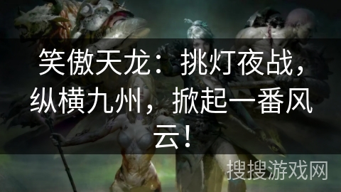 笑傲天龙:挑灯夜战,纵横九州,掀起一番风云! 笑傲天龙:挑灯夜战,纵横九州,掀起一番风云!