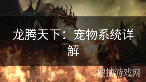 龙腾天下：宠物系统详解