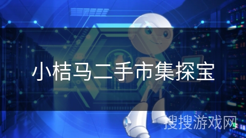 小桔马二手市集探宝