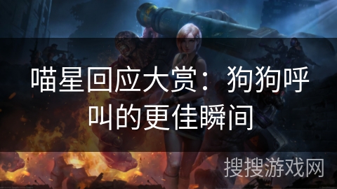 喵星回应大赏:狗狗呼叫的更佳瞬间 喵星回应大赏:狗狗呼叫的更佳瞬间