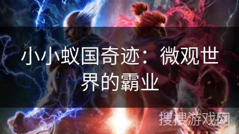 小小蚁国奇迹:微观世界的霸业 小小蚁国奇迹:微观世界的霸业