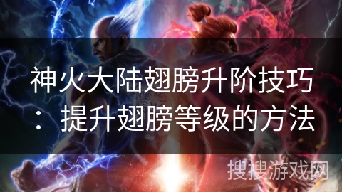 神火大陆翅膀升阶技巧:提升翅膀等级的方法