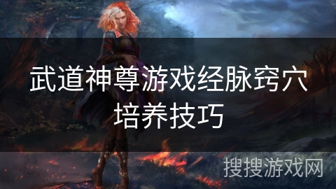 武道神尊游戏经脉窍穴培养技巧