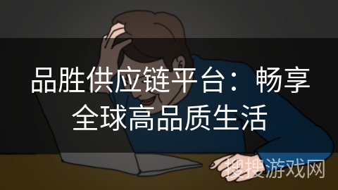 品胜供应链平台:畅享全球高品质生活 品胜供应链平台:畅享全球高品质生活