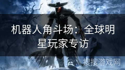 机器人角斗场：全球明星玩家专访