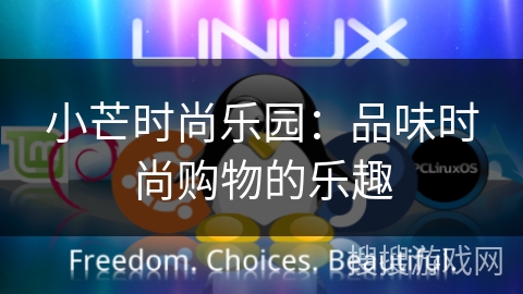 小芒时尚乐园:品味时尚购物的乐趣 小芒时尚乐园:品味时尚购物的乐趣