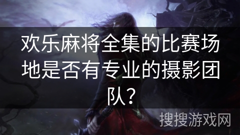 欢乐麻将全集的比赛场地是否有专业的摄影团队？