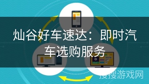 灿谷好车速达:即时汽车选购服务 灿谷好车速达:即时汽车选购服务
