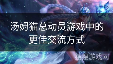 汤姆猫总动员游戏中的更佳交流方式