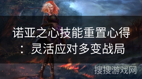诺亚之心技能重置心得：灵活应对多变战局