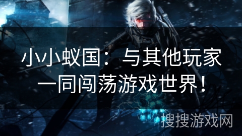 小小蚁国:与其他玩家一同闯荡游戏世界! 小小蚁国:与其他玩家一同闯荡游戏世界!