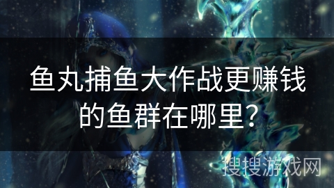 鱼丸捕鱼大作战更赚钱的鱼群在哪里？