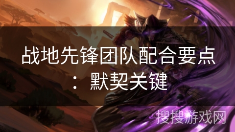 战地先锋团队配合要点:默契关键 战地先锋团队配合要点:默契关键