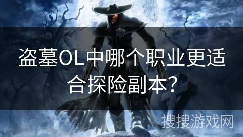 盗墓OL中哪个职业更适合探险副本？