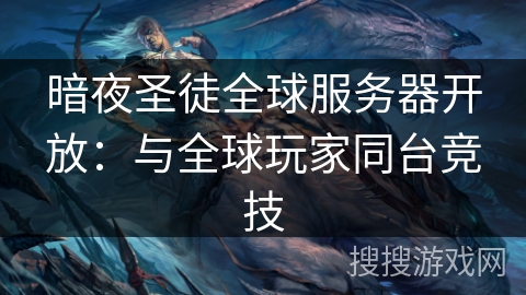 暗夜圣徒全球服务器开放：与全球玩家同台竞技