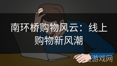南环桥购物风云：线上购物新风潮