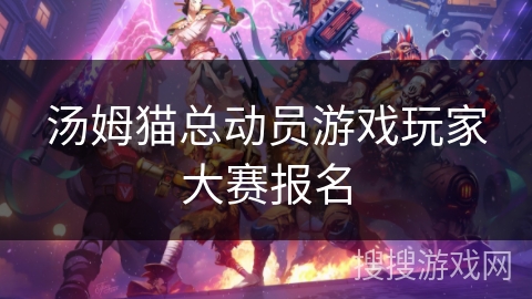 汤姆猫总动员游戏玩家大赛报名