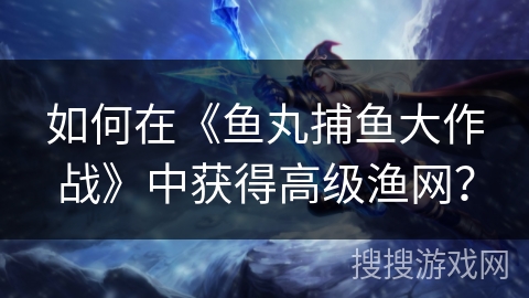 如何在《鱼丸捕鱼大作战》中获得高级渔网？