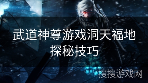 武道神尊游戏洞天福地探秘技巧
