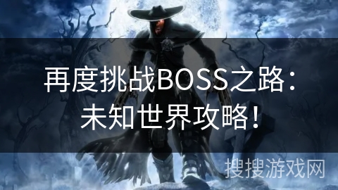 再度挑战BOSS之路：未知世界攻略！