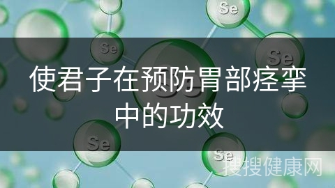 使君子在预防胃部痉挛中的功效