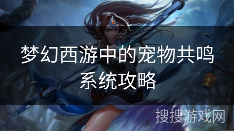梦幻西游中的宠物共鸣系统攻略