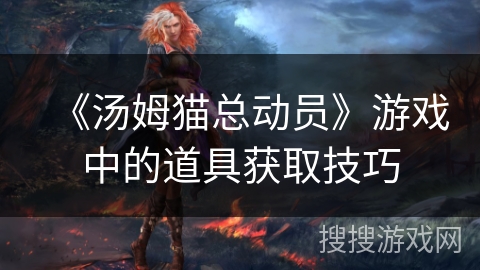 《汤姆猫总动员》游戏中的道具获取技巧